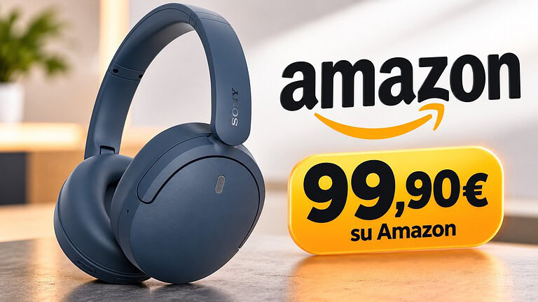 Sony WH-CH730N al primo sconto: sotto 100 euro con Bluetooth 6.0