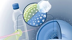 Nanodiamanti dalla plastica: il laser li crea e restano intatti