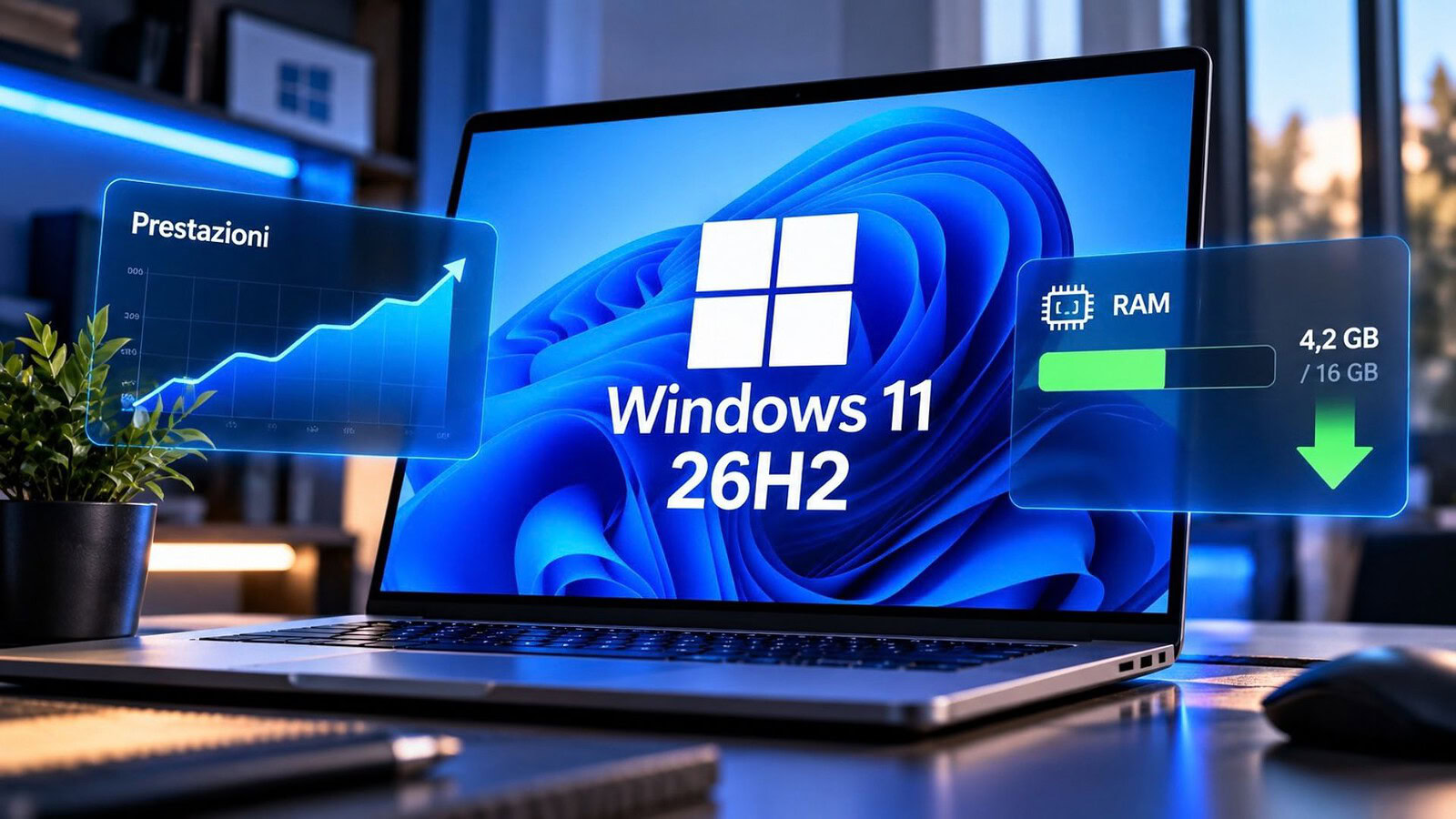Windows 11 26H2: meno RAM e più reattività secondo i primi utenti