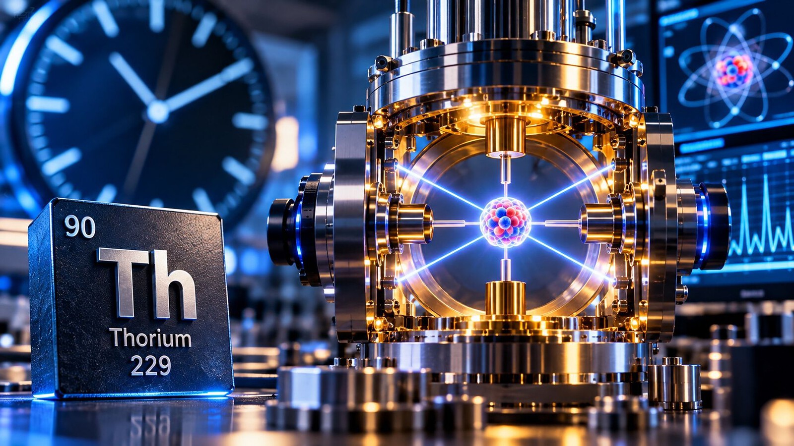 Orologi nucleari al torio 229: i primi prototipi sono realtà
