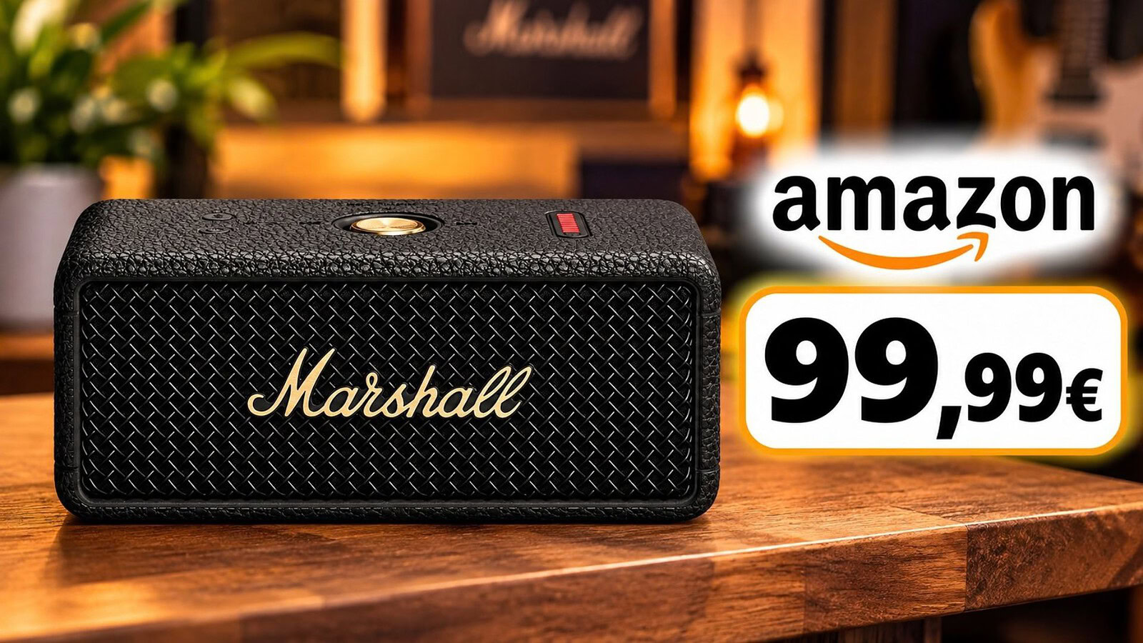 Marshall Emberton III al minimo storico su Amazon: 99,99 euro