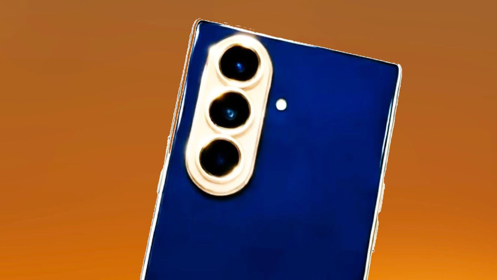 Samsung W27 è il lusso di Z Fold 8 Ultra: ecco in foto blu e oro per la Cina