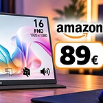 MSI PRO MP165A E6 a 89 euro: monitor portatile al minimo storico
