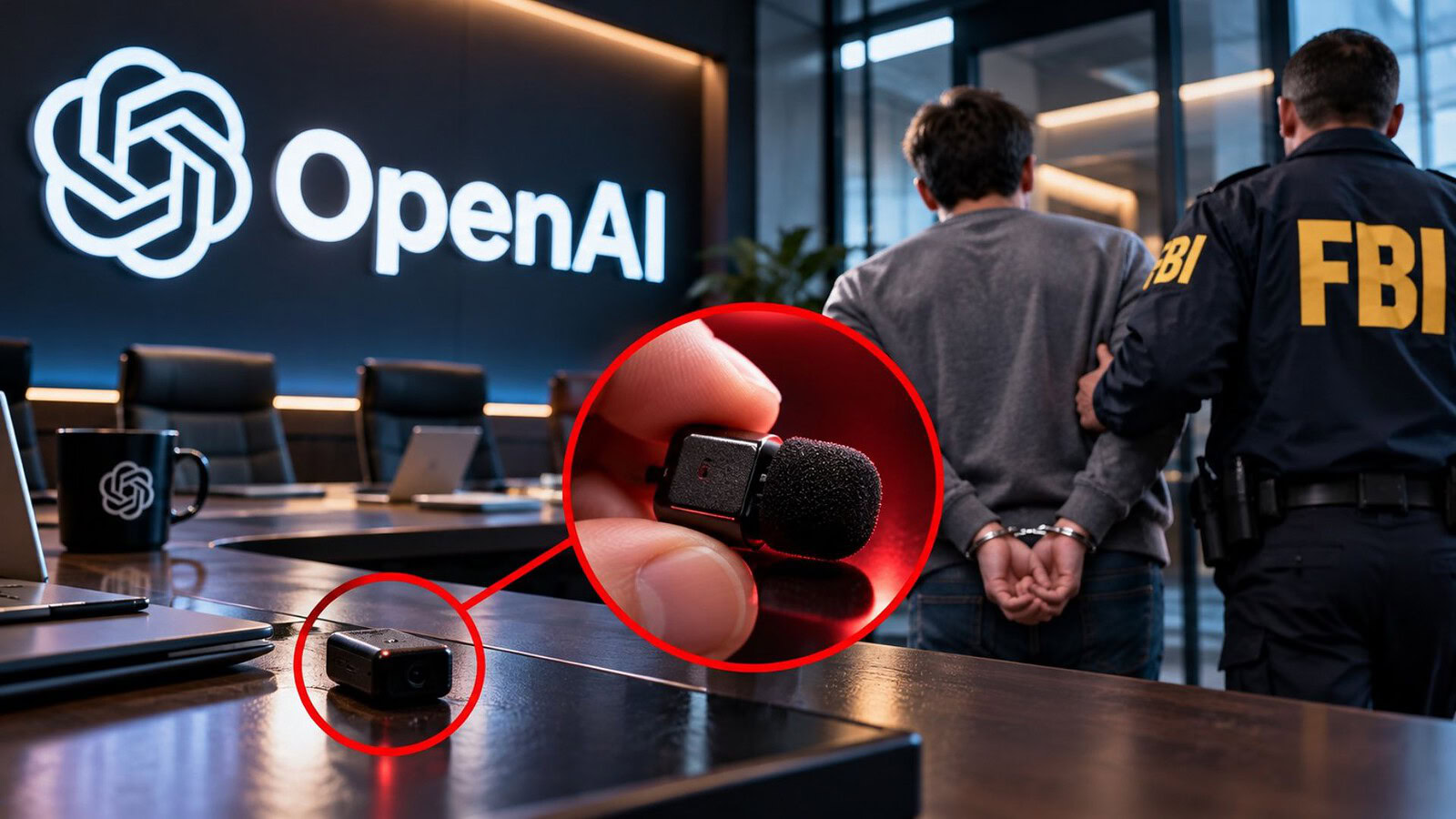 OpenAI, ingegnere arrestato: microspia nella sala dei dirigenti