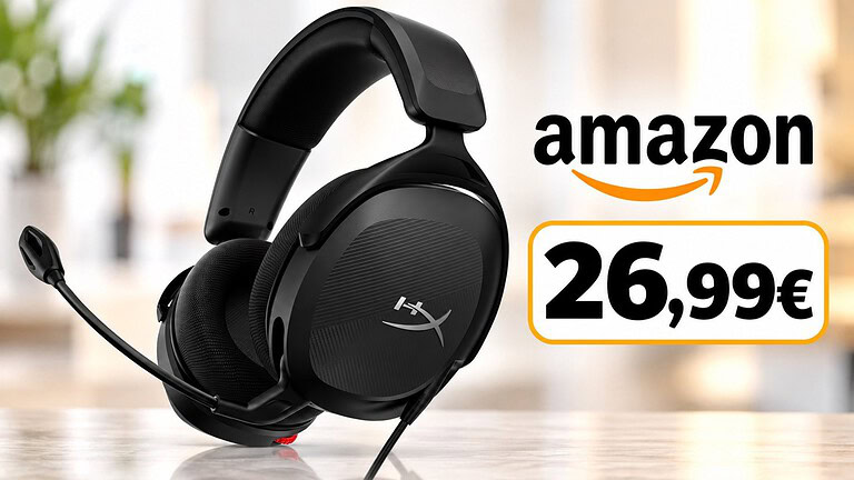 HyperX Cloud Stinger II Core a 25,64€: forse il minimo su Amazon