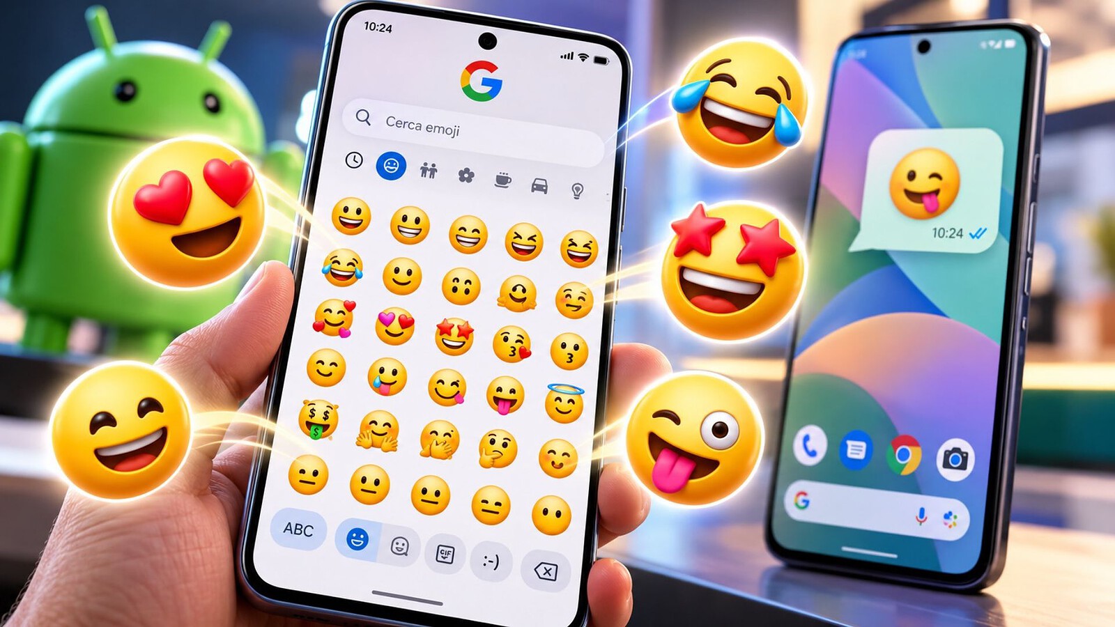 Android accoglie le Emoji 3D dei Google Pixel, ma non via Gboard