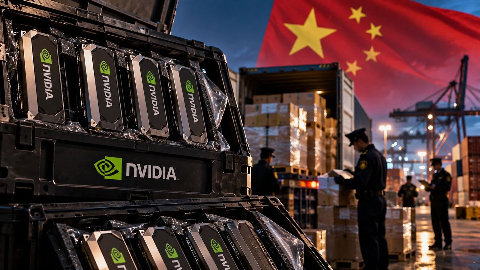 Chip AI NVIDIA in Cina: il contrabbando passa da Singapore