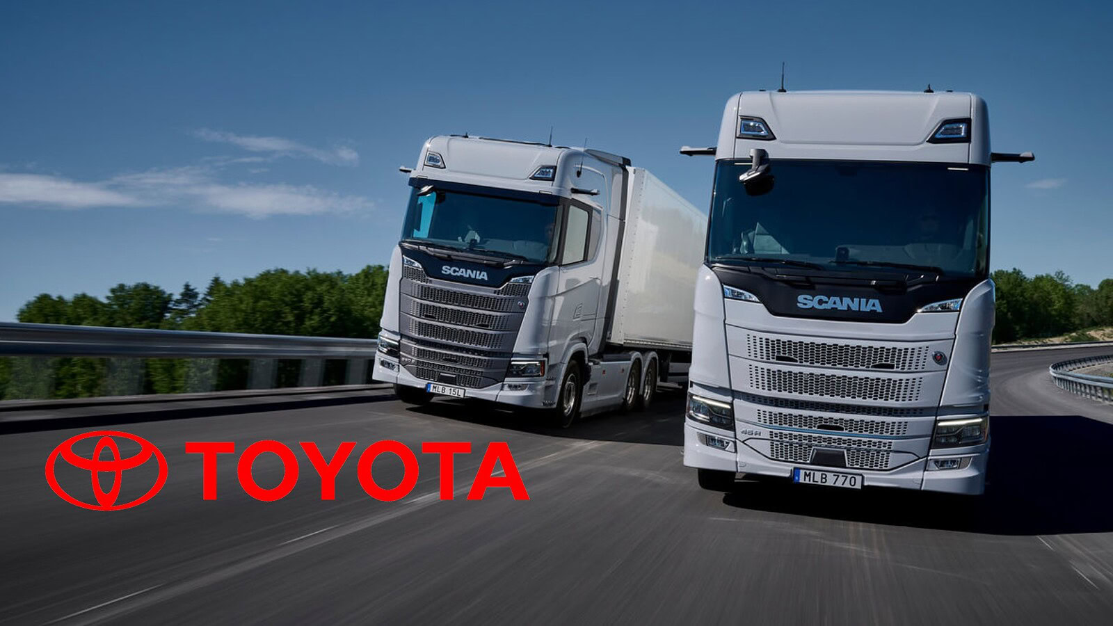 Toyota e Scania: 40 camion a idrogeno su strada dal 2027