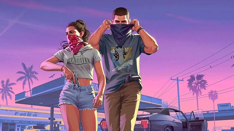 GTA 6, a Brooklyn spunta il murale con Jason e Lucia