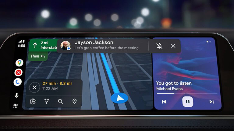 Android Auto, Google conferma il lettore con la linea ondulata