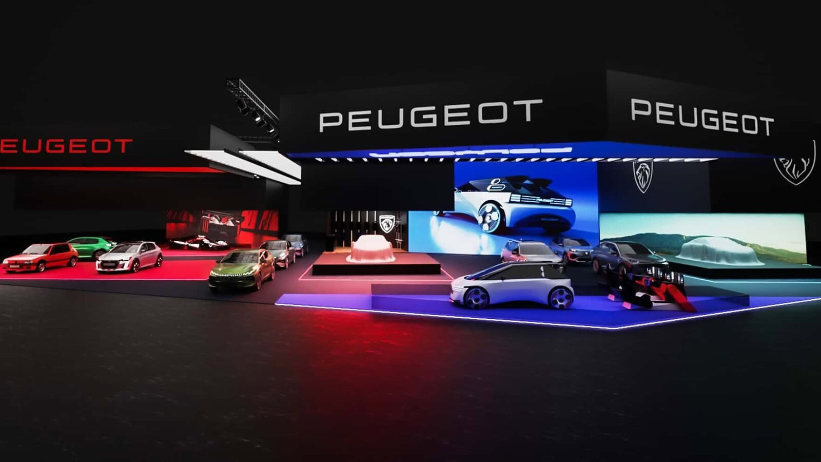 Peugeot al Salone di Parigi 2026: due concept sotto i teli