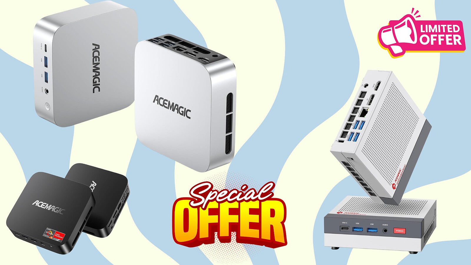 Amazon Prime Day, 3 Mini PC ACEMAGIC in offerta fino all’11 ottobre