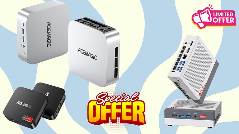 Amazon Prime Day, 3 Mini PC ACEMAGIC in offerta fino all’11 ottobre
