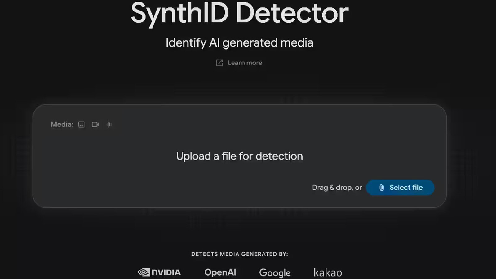 SynthID Detector ora è per tutti: riconosce anche i file OpenAI