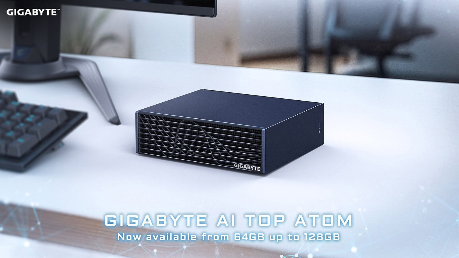 GIGABYTE AI TOP ATOM arriva con 64 GB di memoria unificata