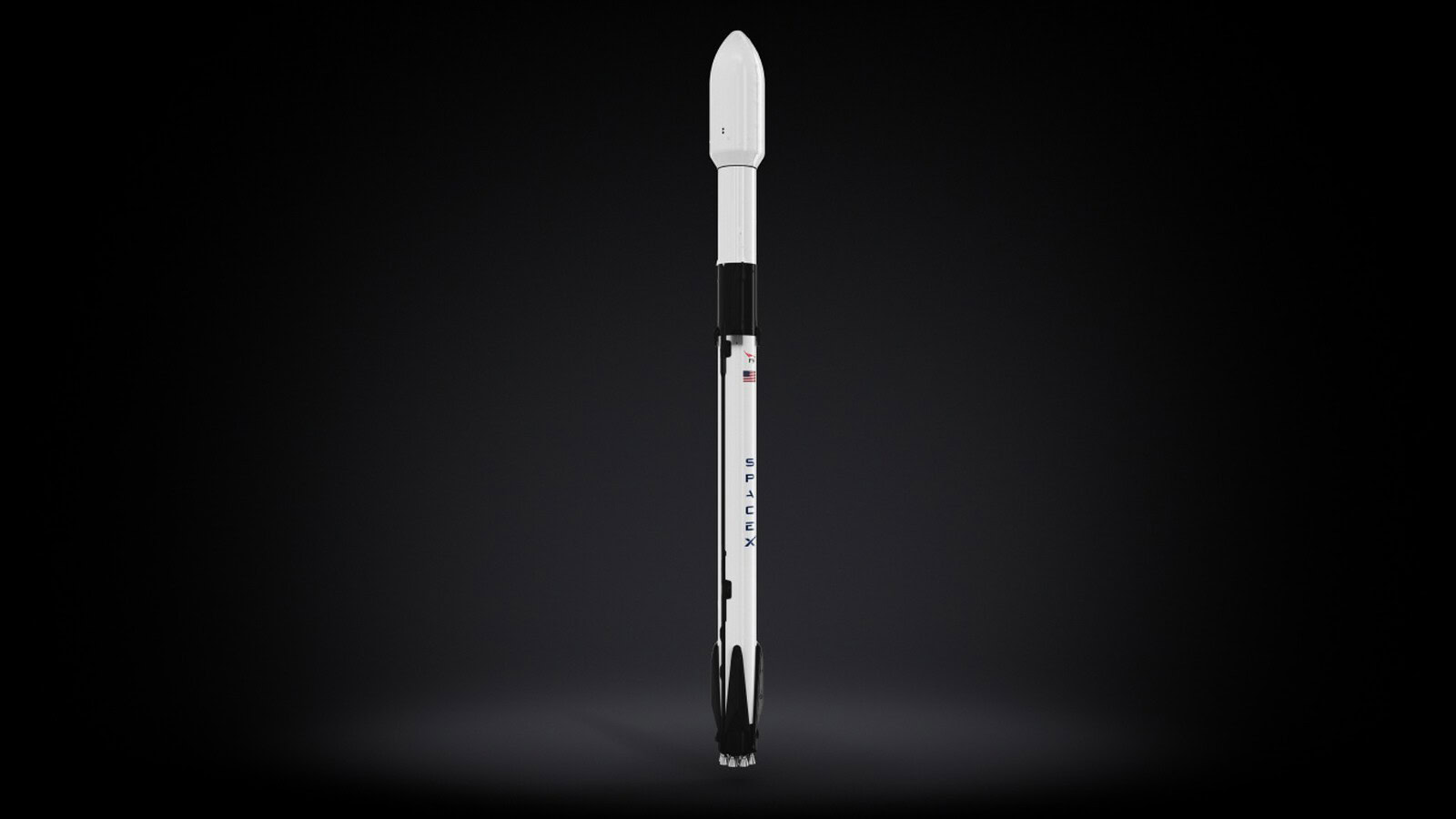 Falcon 9 di SpaceX disegna una medusa luminosa nel cielo all'alba
