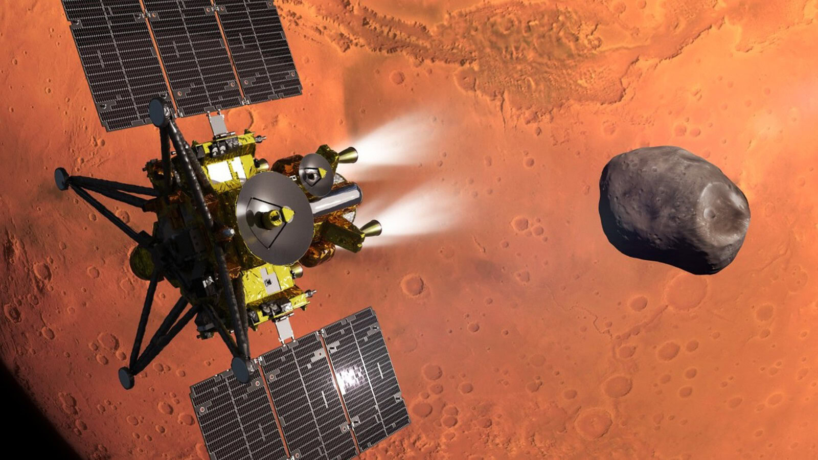 Missione MMX: il 19 ottobre 2026 parte verso Phobos e Deimos