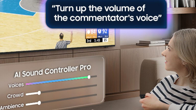Samsung AI Sound Controller Pro regola voci, musica ed effetti