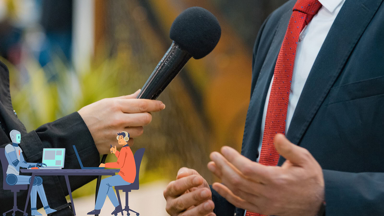 Intervistatore IA in tilt: il colloquio da 2 milioni di like