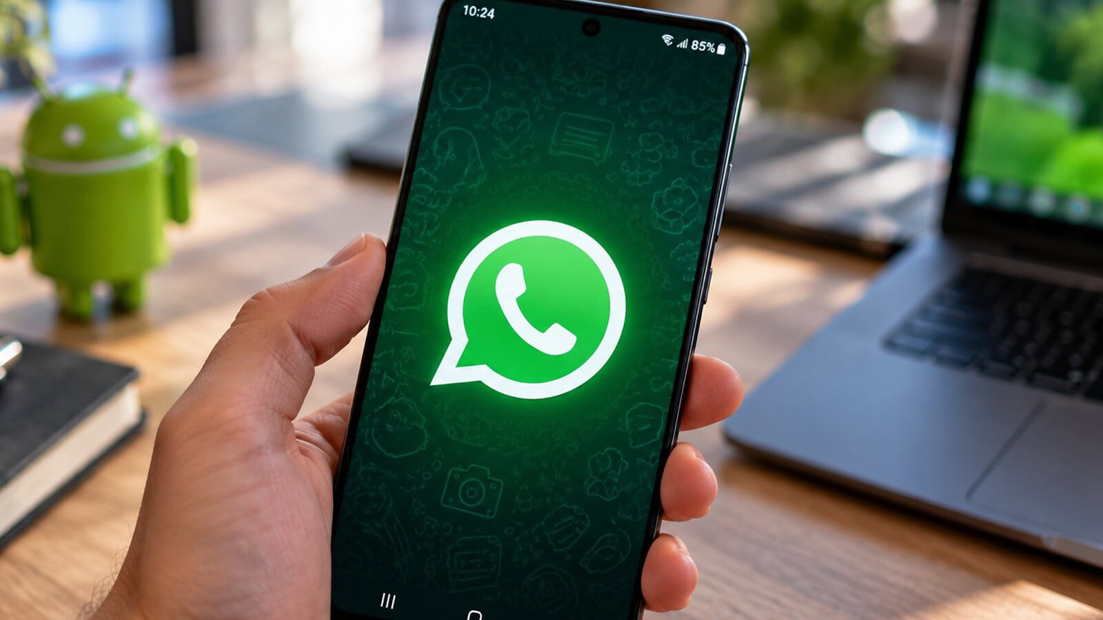 WhatsApp su iPhone, in beta l'hub che riunisce foto, video e link
