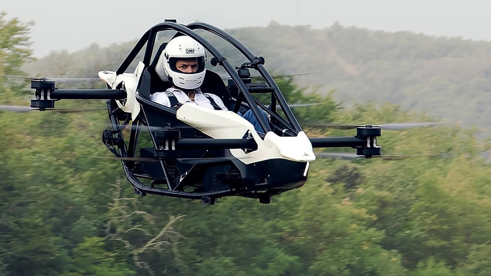 Jetson ONE, il drone con pilota che potrebbe aiutare la polizia