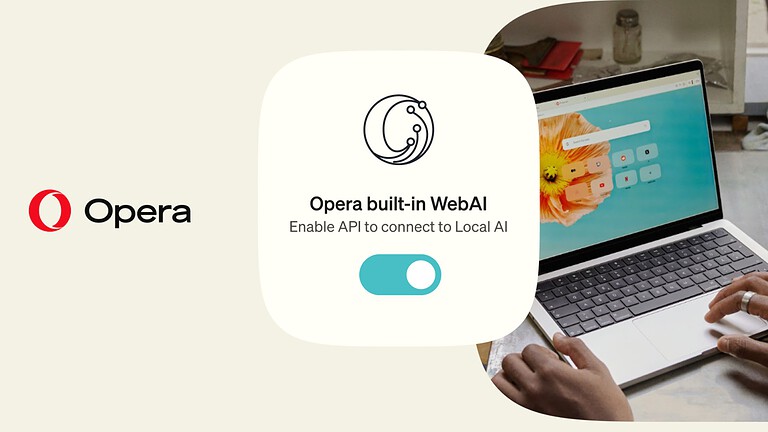 Opera WebAI: modelli AI locali nel browser con Google e Microsoft
