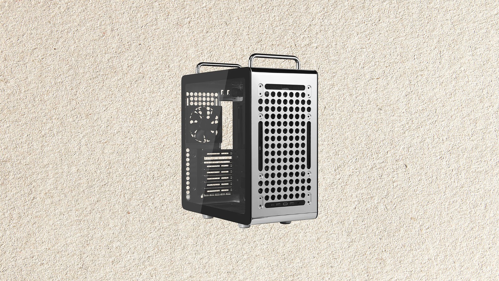 Cooler Master QUBE 540 Stainless Steel: acciaio a specchio 8K