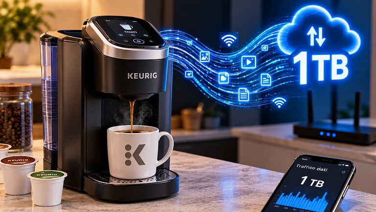 Macchina del caffè Keurig scarica oltre 1 TB di dati in soli 10 giorni