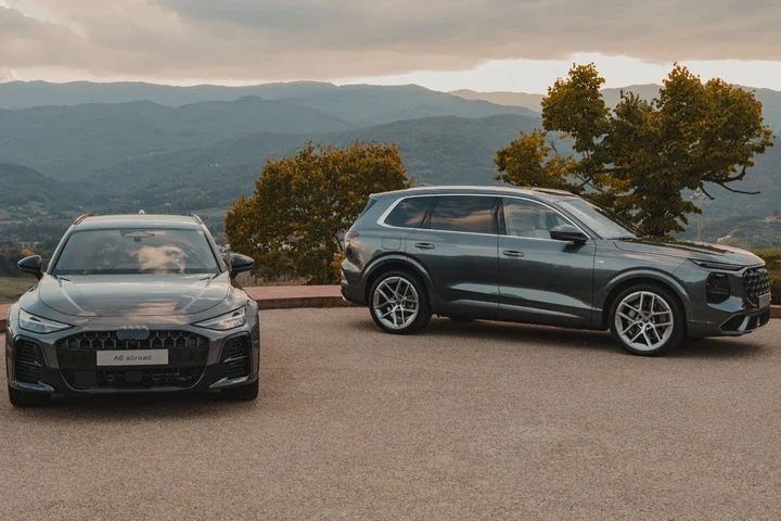 Audi Q7 Audi Q7 e A6 allroad: debutto in Toscana con look più muscoloso