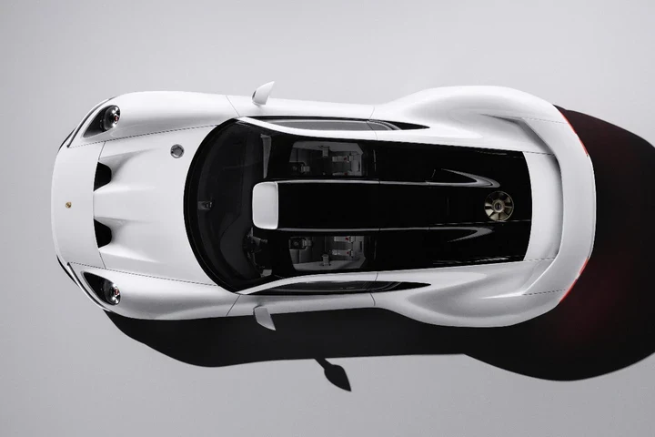 Porsche Mission S - dettaglio Porsche Mission S - design