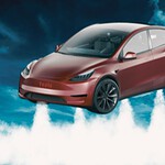 auto volante Tesla