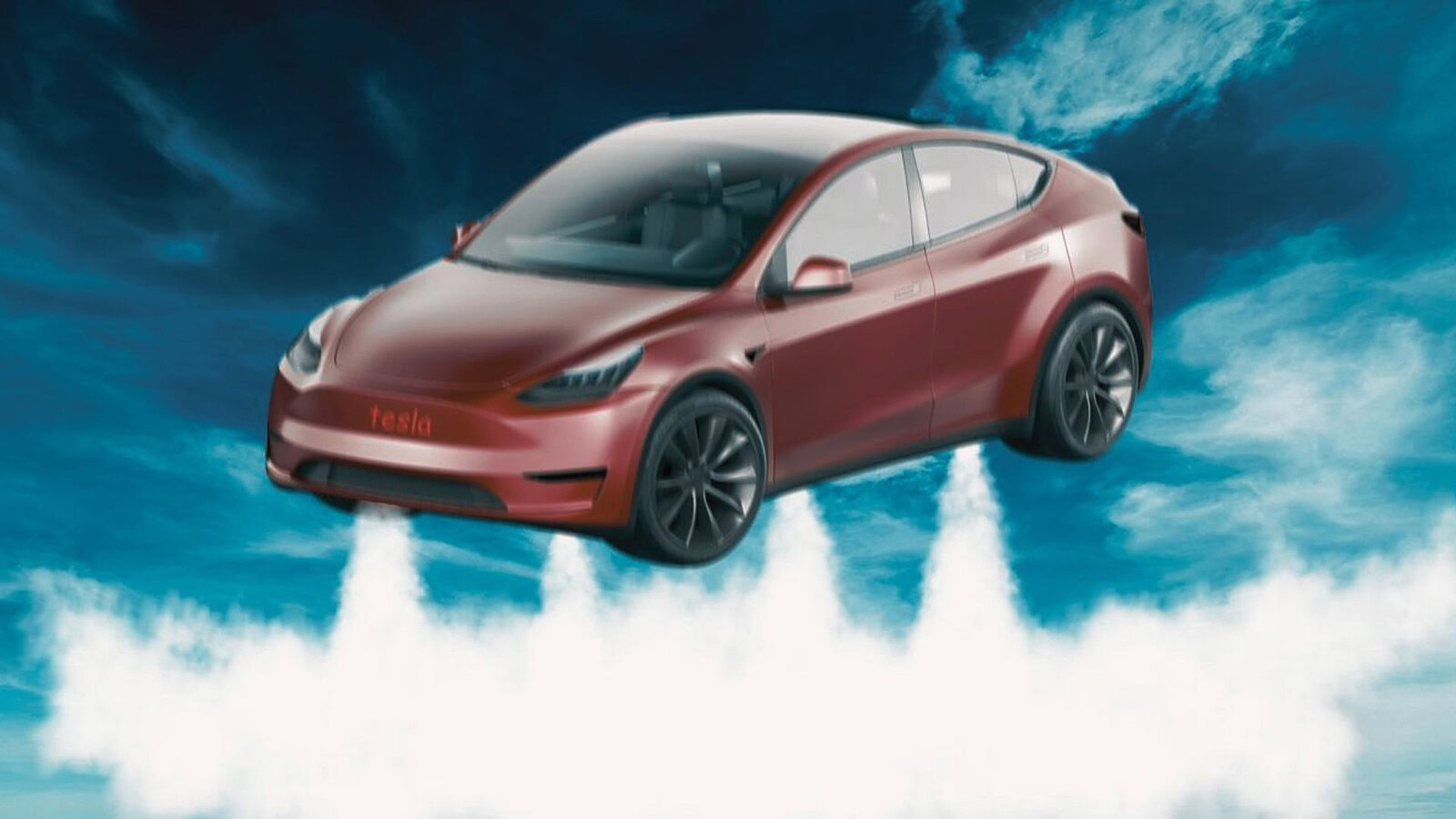 auto volante Tesla
