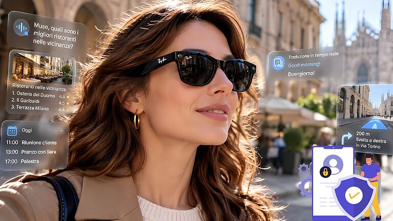 IA indossabile: Ray-Ban Meta e Muse, la comodità costa privacy