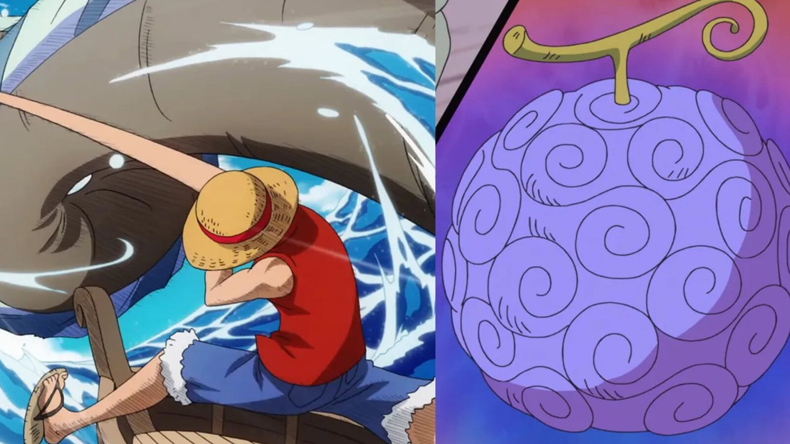One Piece, il nome del frutto Gomu Gomu nato grazie a un editor