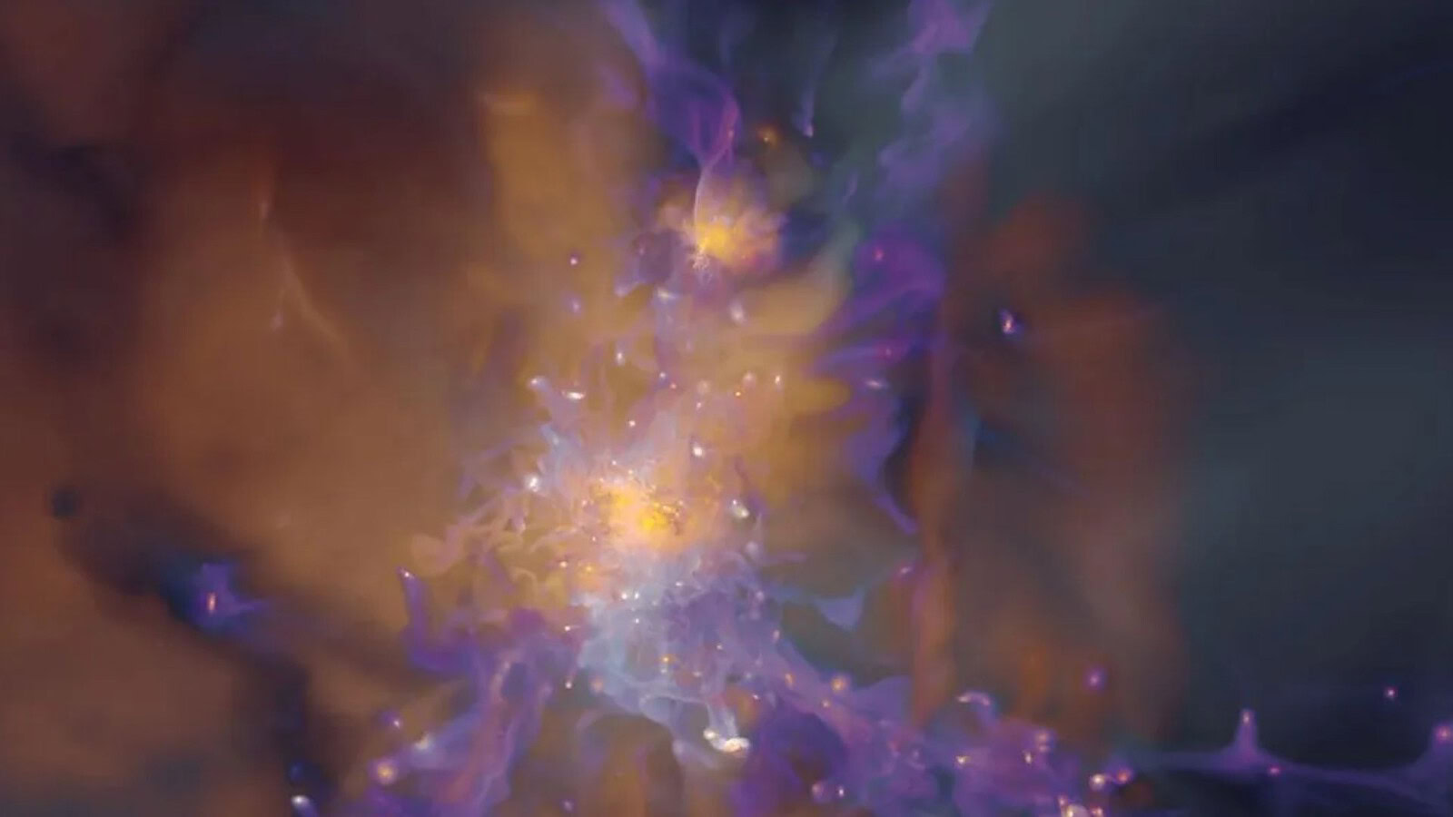 Via Lattea, la simulazione che la mostra all'alba cosmica