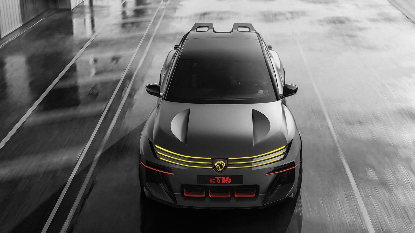 Peugeot E-T16 Concept: 816 CV per i 40 anni della 205 T16