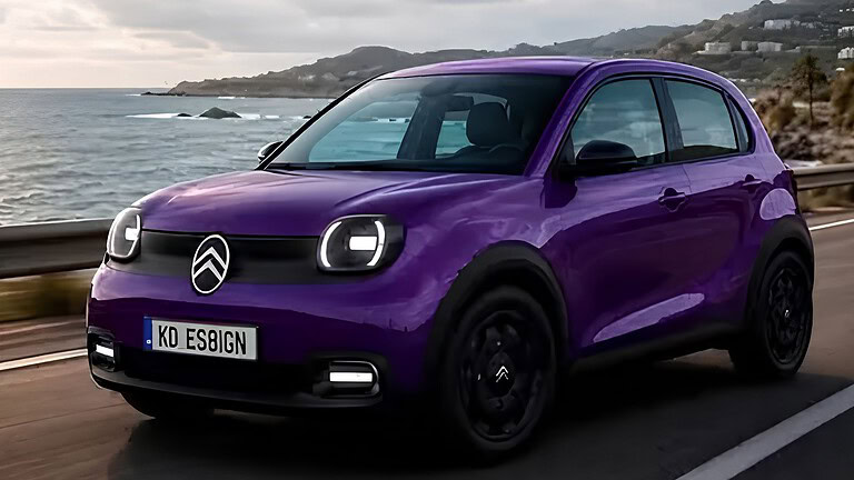 Citroën 2CV elettrica: arriva nel 2028 a circa 15.000 euro