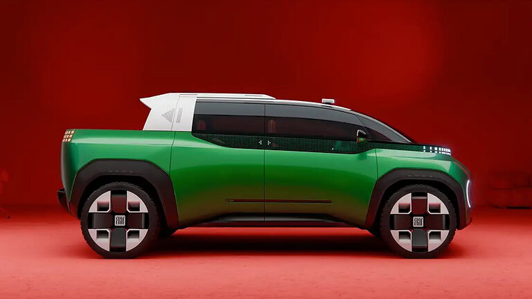 Fiat Multipla: la concept 6+1 che si trasforma in pickup