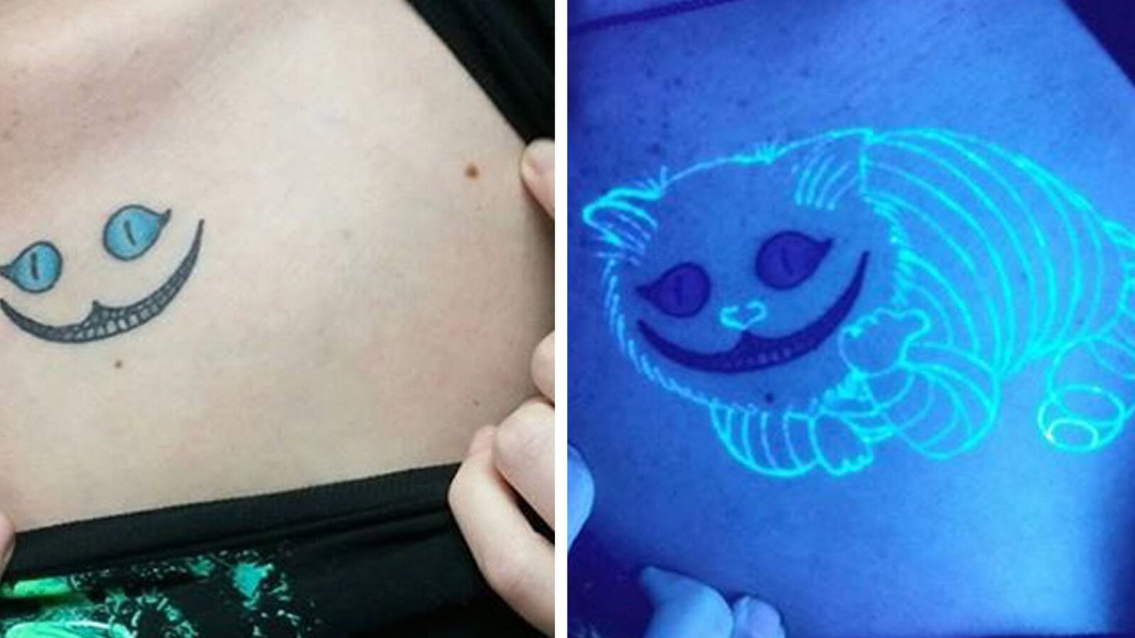 Inchiostro invisibile: il tatuaggio che appare solo quando vuoi