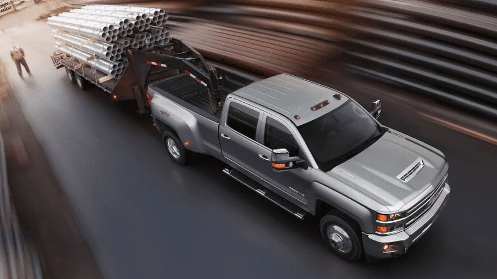 Silverado 3500HD senza pilota e cabina