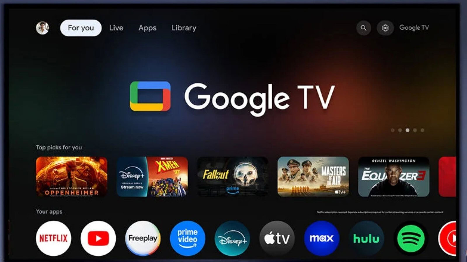 Google TV mostra le novità di ottobre, ma molte non sono nuove