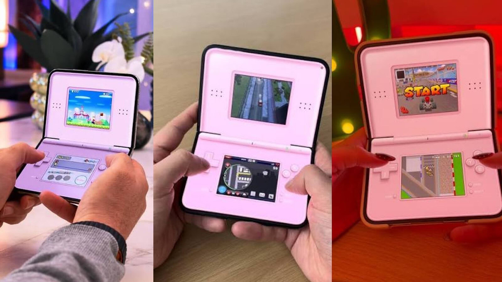 iPhone Duo sembra un Nintendo DS con l'emulatore Delta 2.0