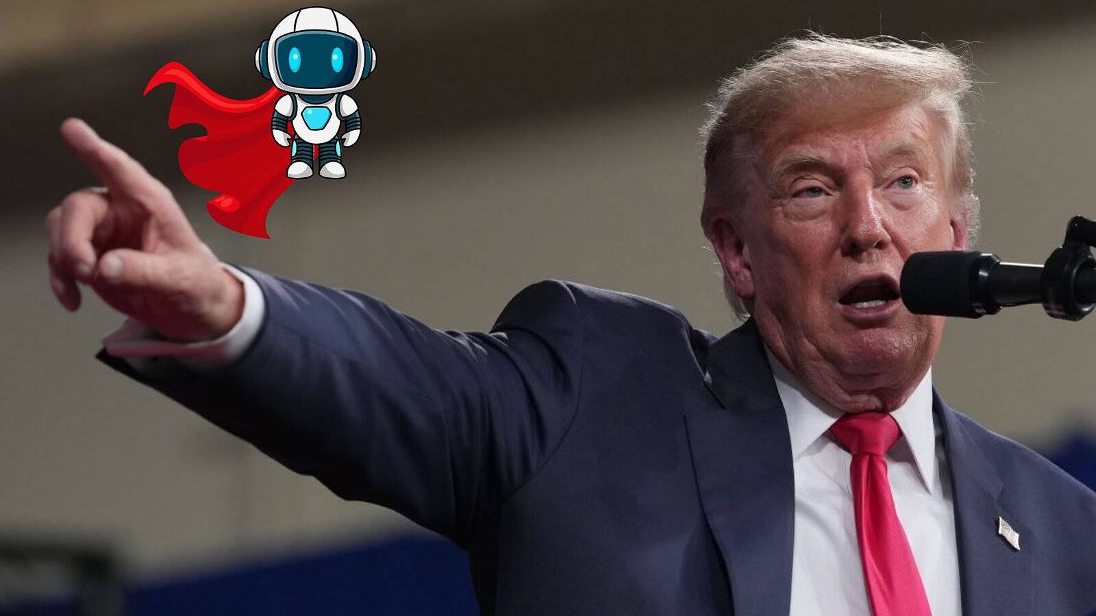 Donald Trump vieta la sigla AI e attacca il Wall Street Journal