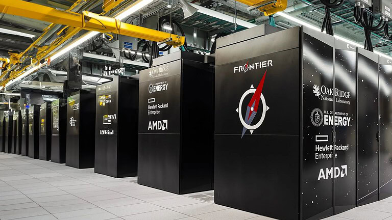 Supercomputer Frontier: la più grande simulazione dell'Universo