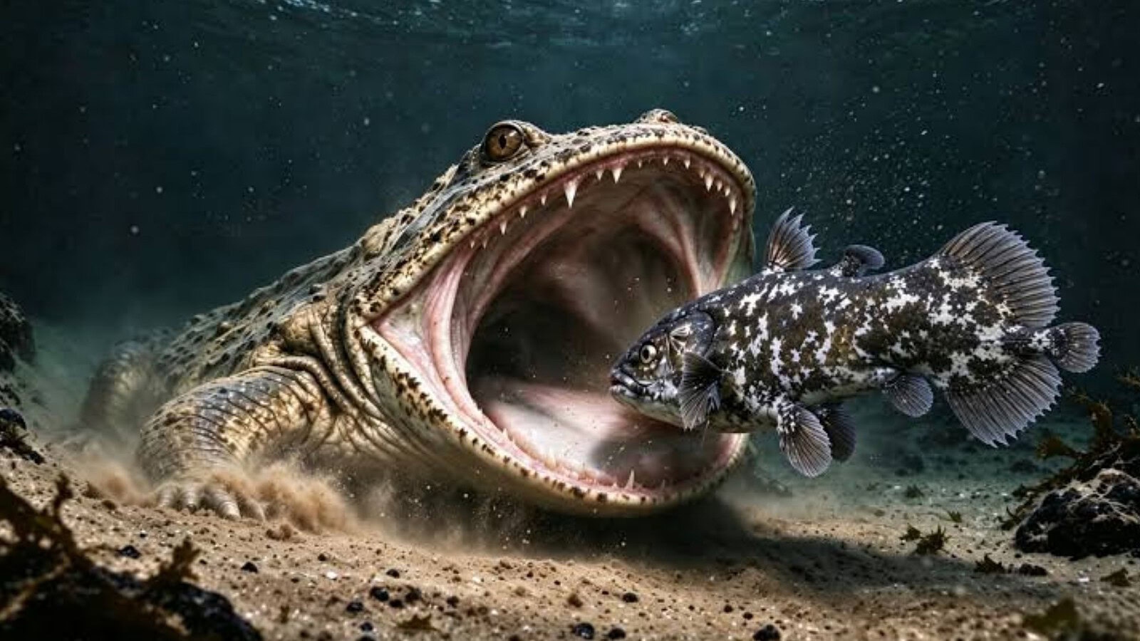 Gerrothorax maritimus, anfibio corazzato forse vissuto in mare
