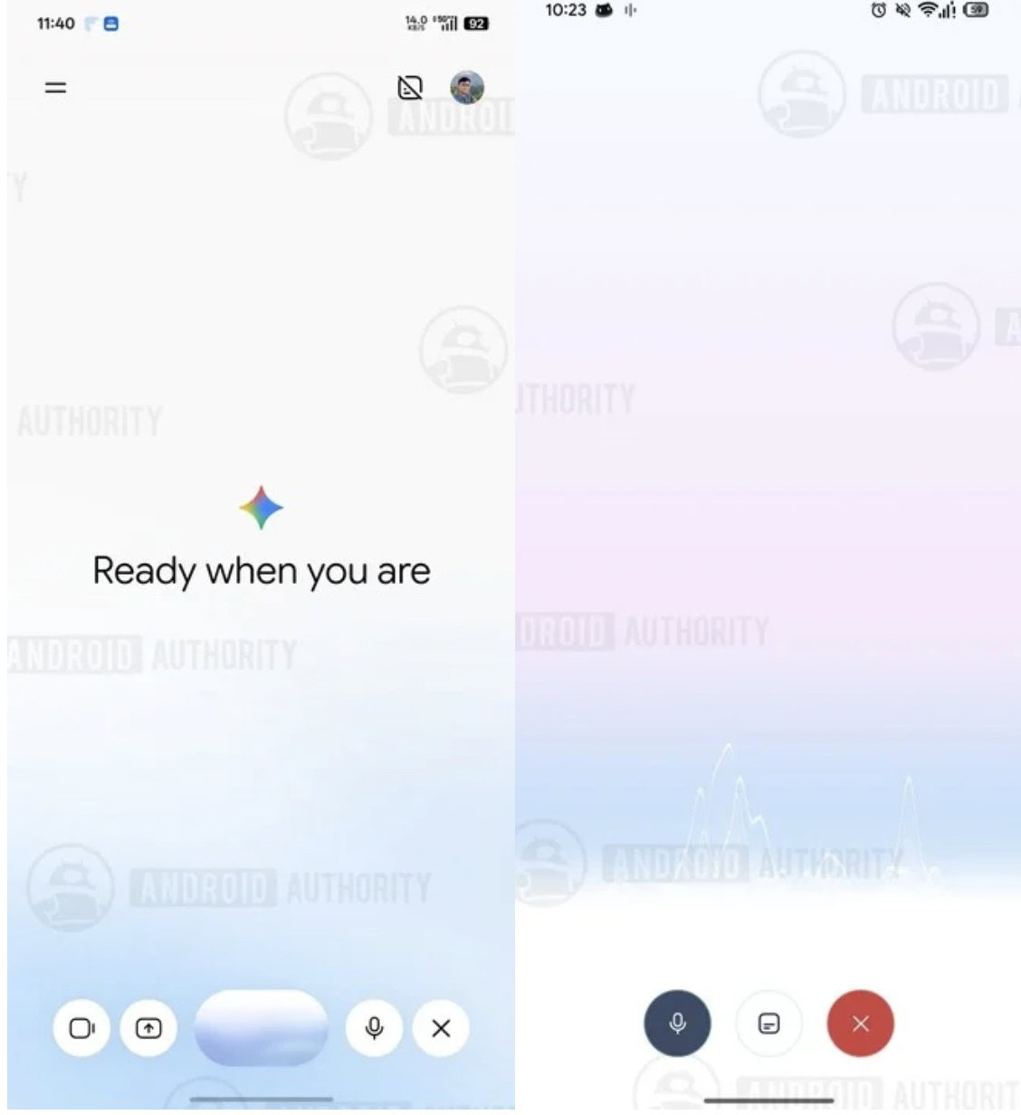 Gemini Live Gemini Live prepara un restyling e un pulsante mai visto prima