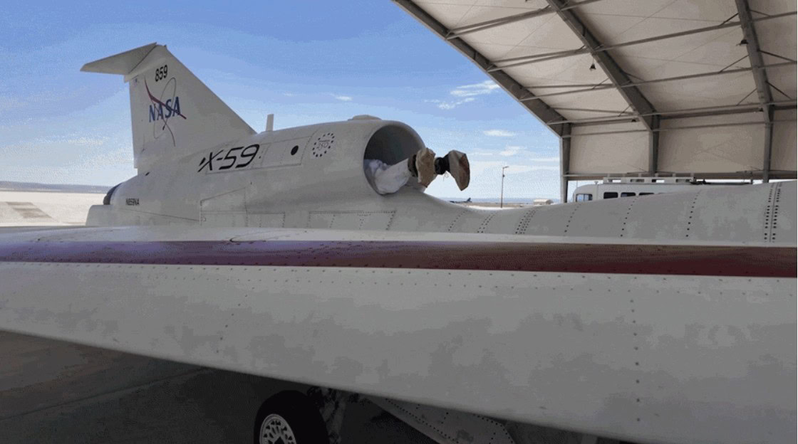 NASA X-59 - dettaglio NASA X-59