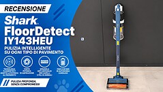Shark FloorDetect IY143HEU: aspira forte, non si aggroviglia, ma non sta in piedi