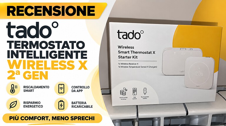 Termostato Intelligente Wireless X 2ª gen 7