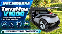 TerraMow V1000: un mese con il robot tagliaerba che vede il prato con tre telecamere
